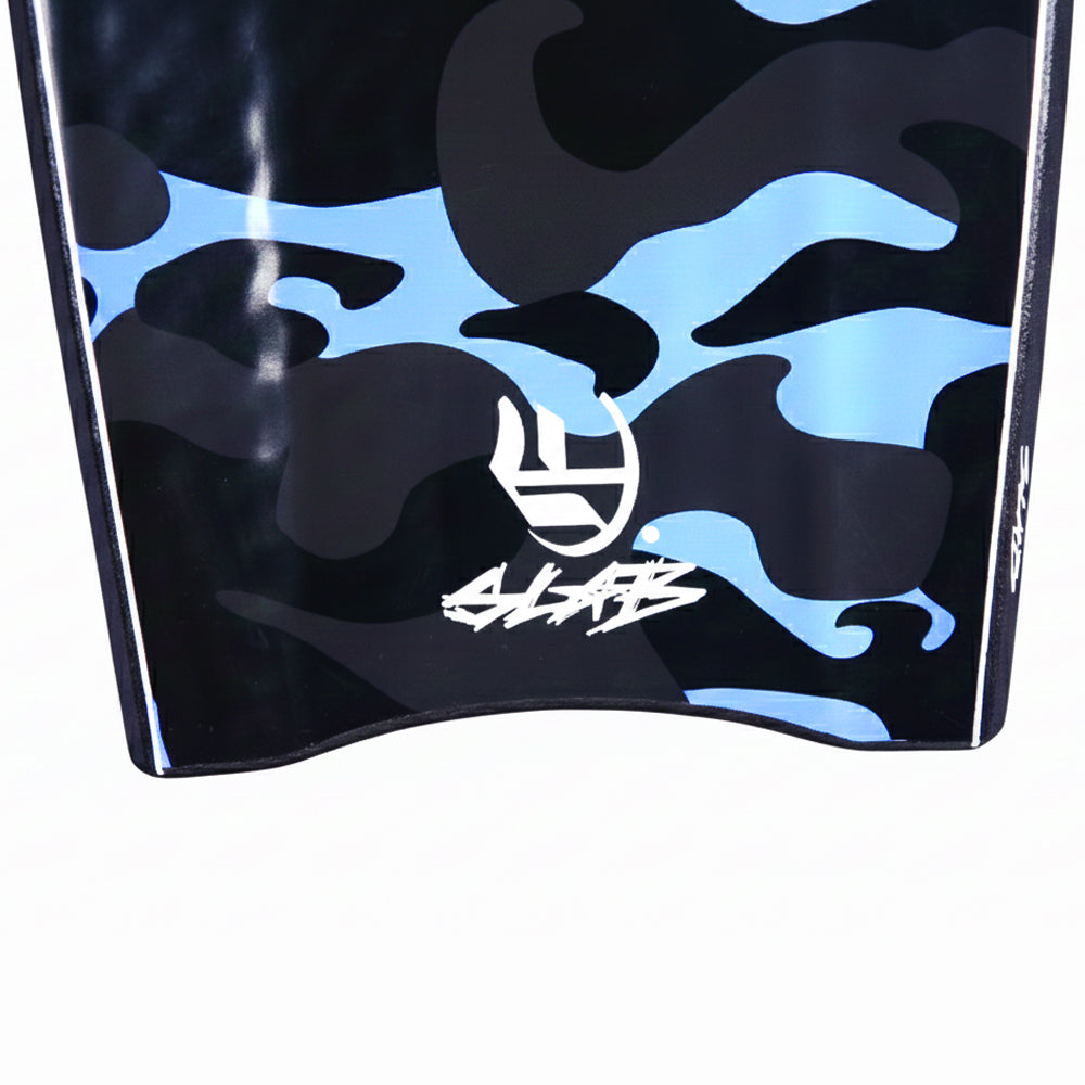 Empire Bodyboard Slab Warrior PP Crescent com Grafico Camuflado Azul